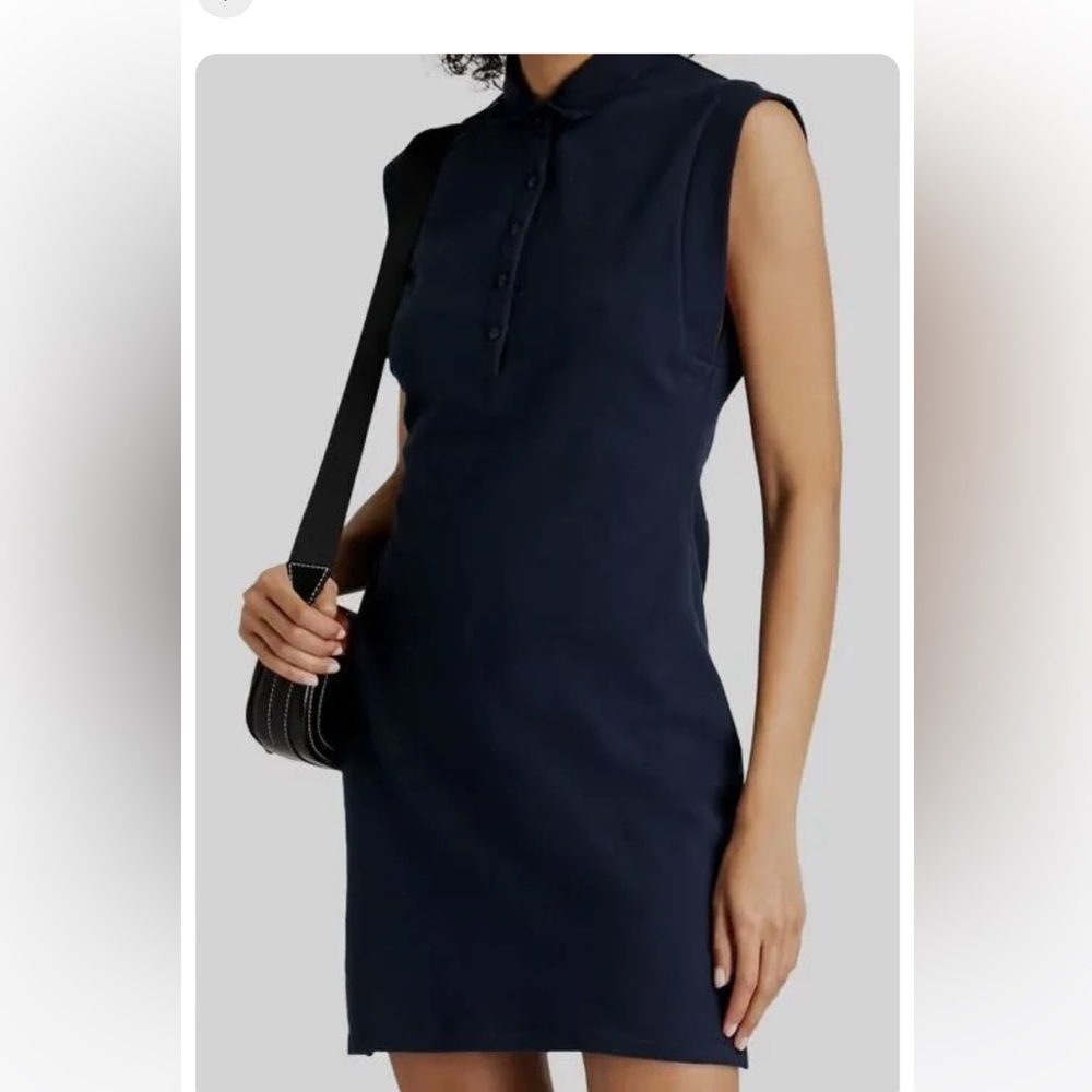 Rag & Bone polo cotton-terry mini dress.  Size XS.